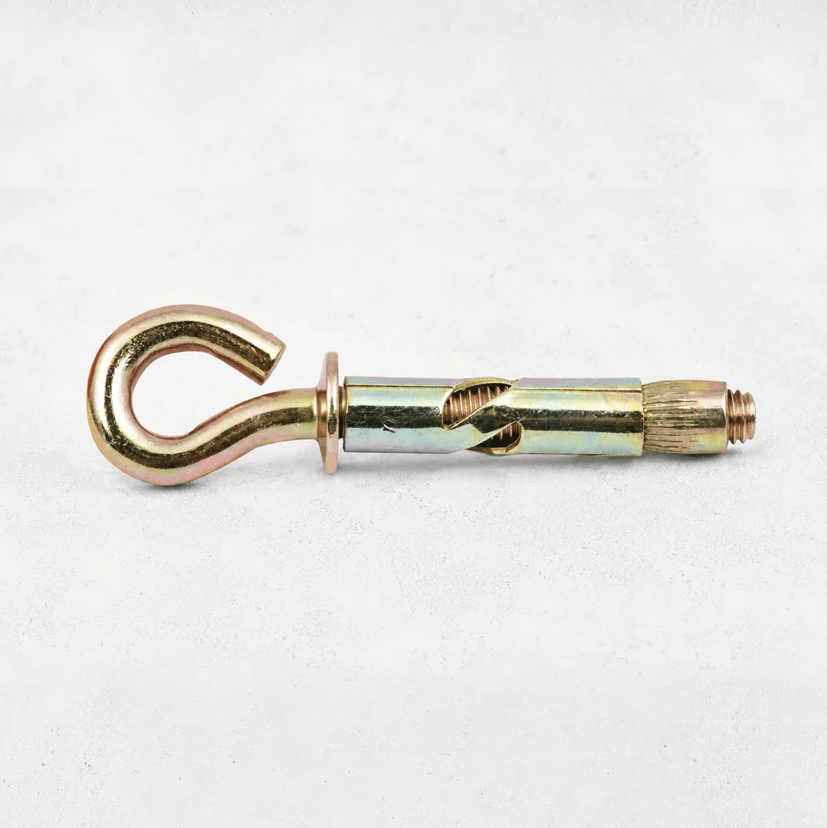 Ramset anchored eye-bolt with expansion sleeve